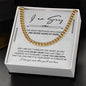 Profound Apology: Cuban Link Chain Necklace