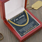 Heartfelt Apology: Wish I Could Cuban Necklace