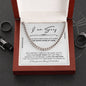 Profound Apology: Cuban Link Chain Necklace