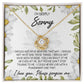 Endless Love Apology Necklace