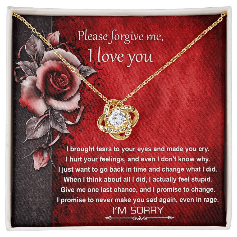 A Lasting Apology Necklace