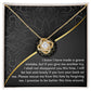 Golden Promise Apology Necklace
