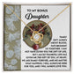 Bonus Daughter Necklace – A Heartfelt Gift of Love and Connection