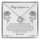 I Love You, Please Forgive Me Necklace