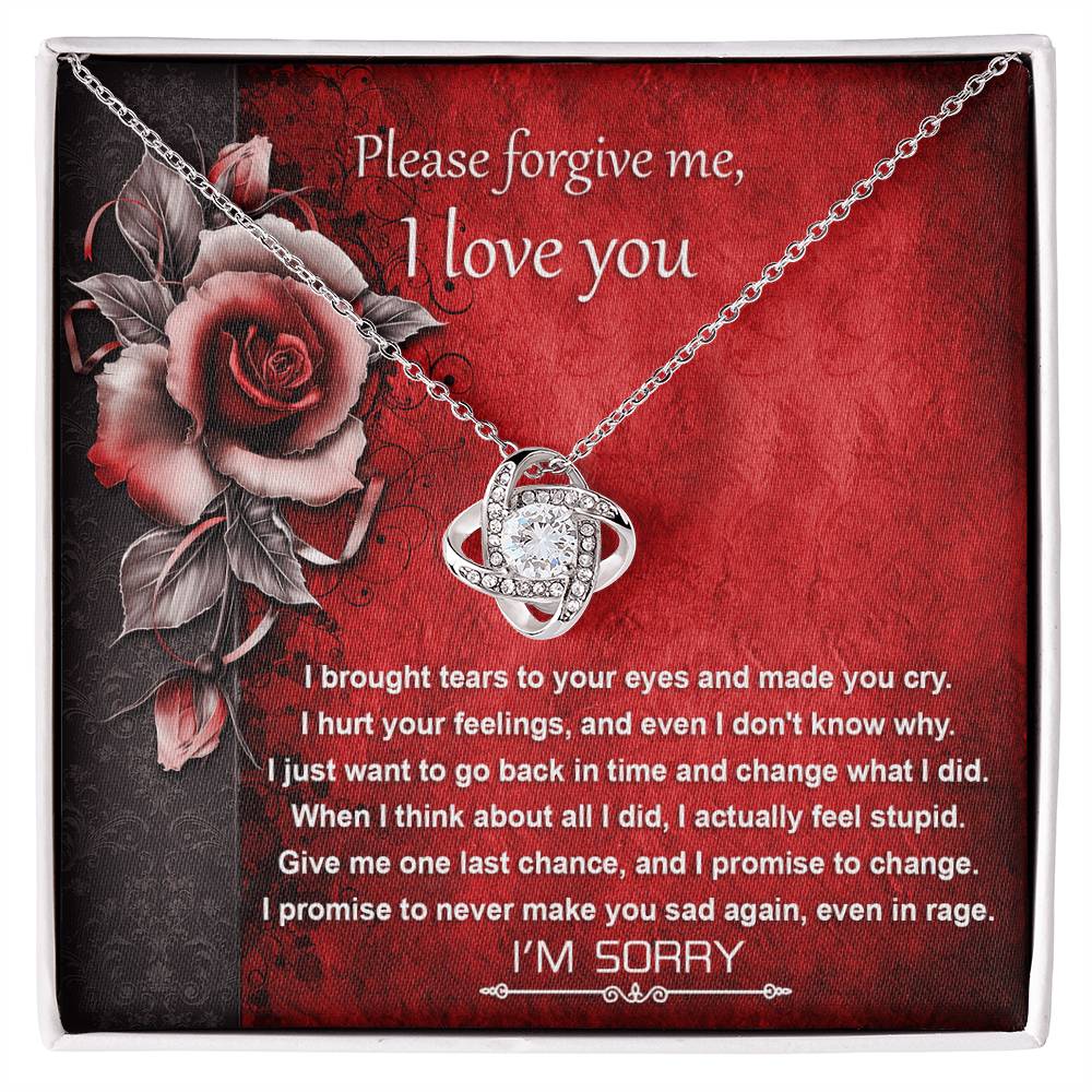 A Lasting Apology Necklace