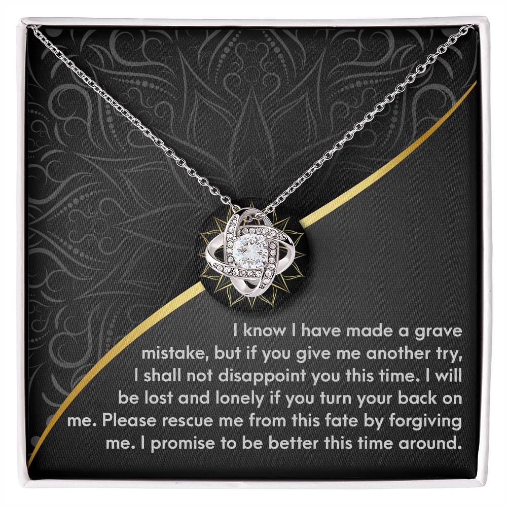 Golden Promise Apology Necklace