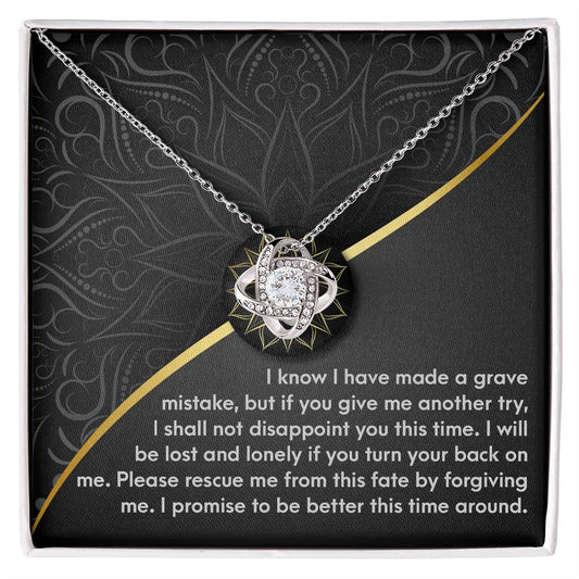 Golden Promise Apology Necklace