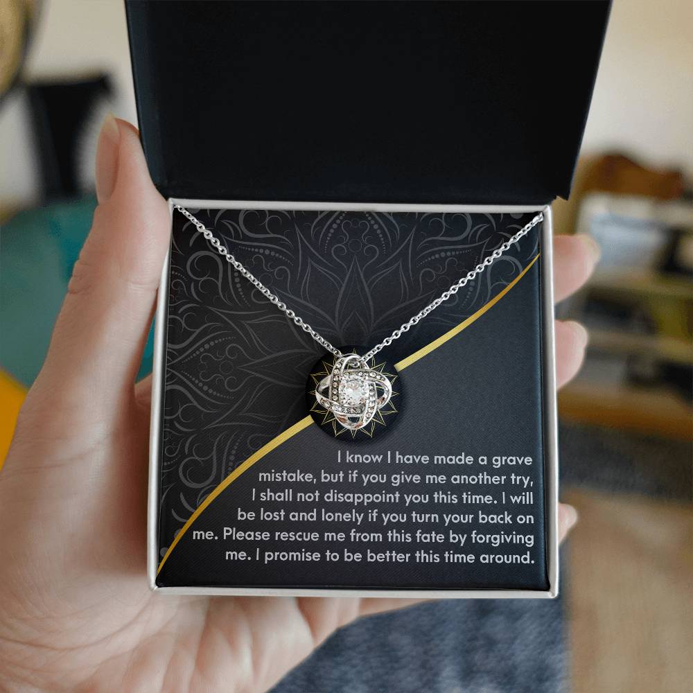 Golden Promise Apology Necklace