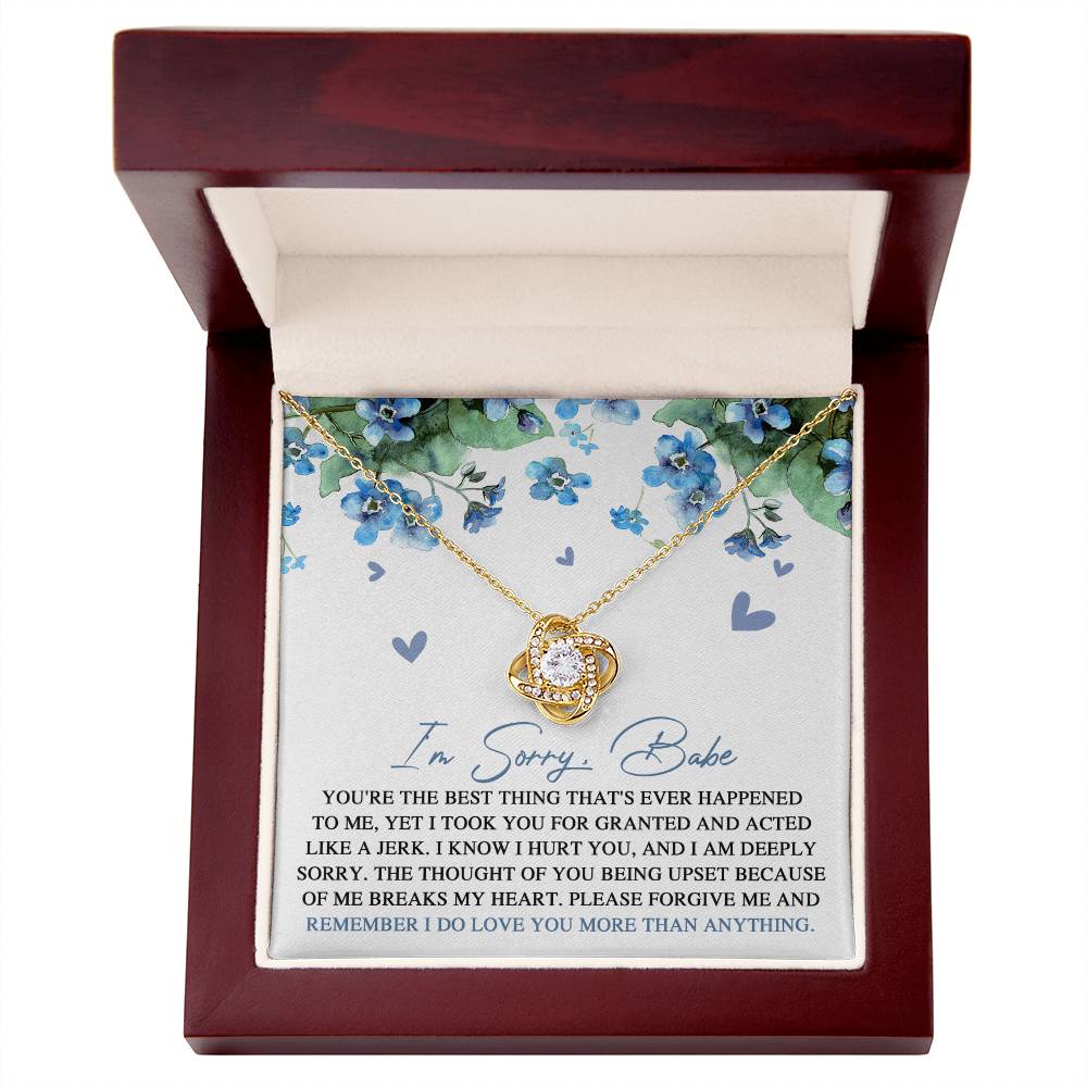A Sincere Apology Necklace for the One You Cherish