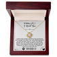 I'm Sorry I Hurt You Love Knot Necklace – A Promise to Change