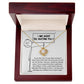I'm Sorry for Hurting You - Love Knot Necklace & Funny Apology Card