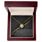 Golden Promise Apology Necklace