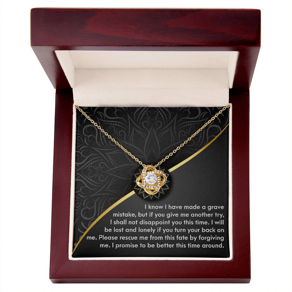 Golden Promise Apology Necklace