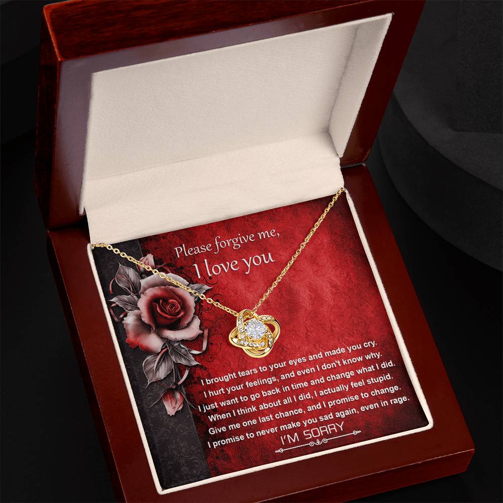 A Lasting Apology Necklace