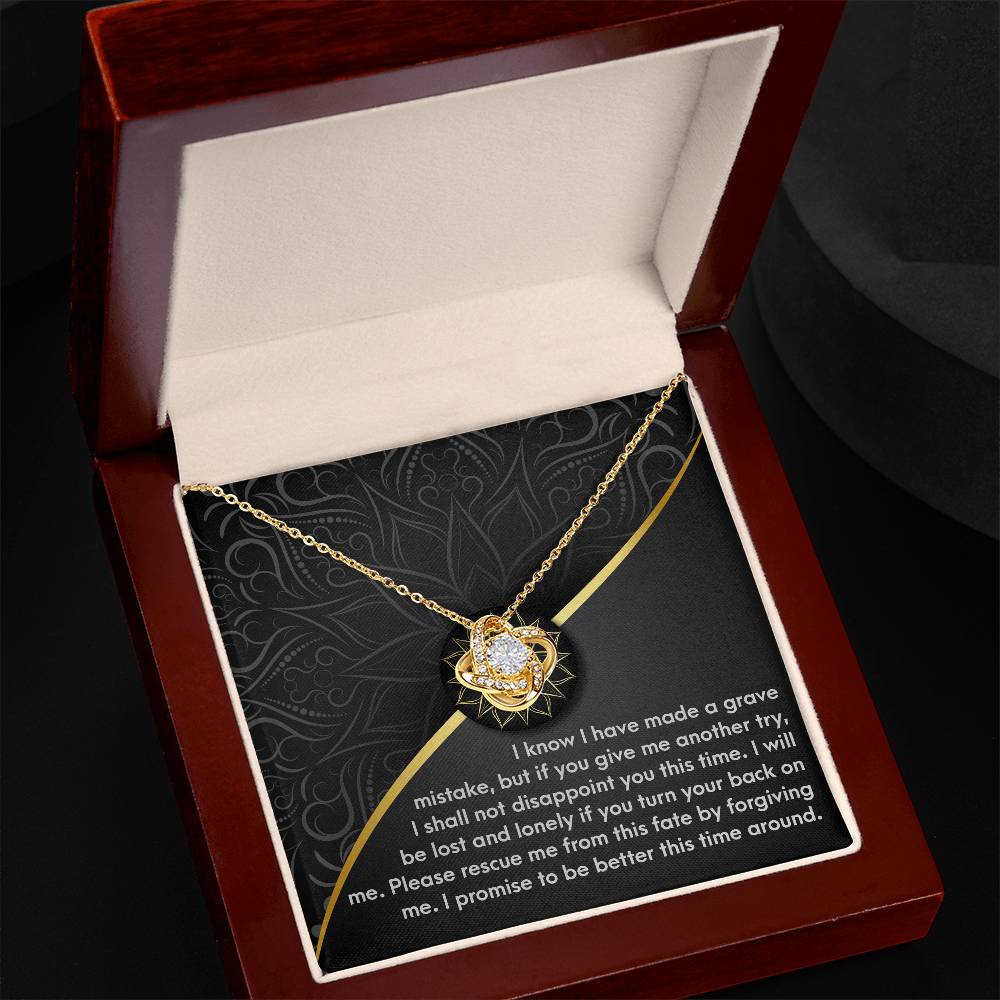 Golden Promise Apology Necklace