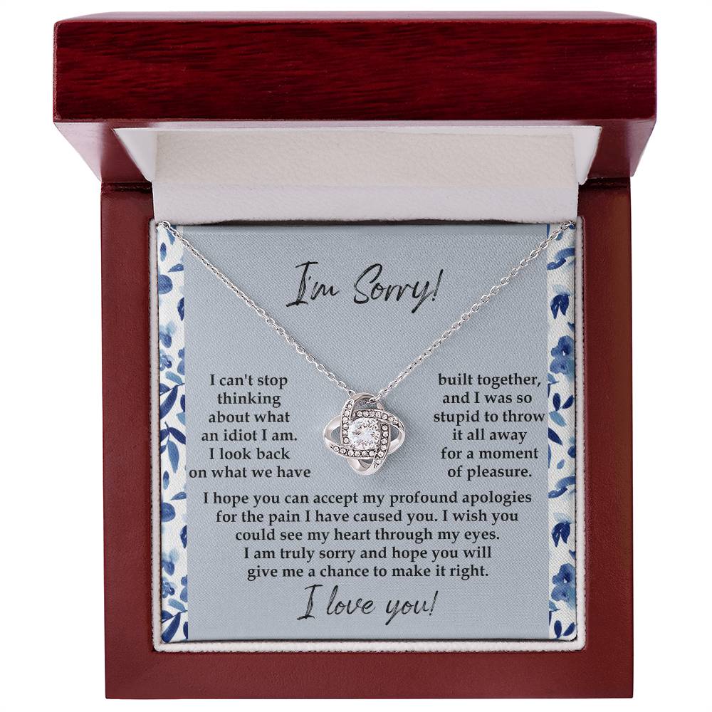 A Second Chance to Make It Right Necklace