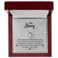 Sorry Love Knot Necklace – A Token of Heartfelt Regret