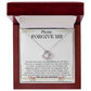 Profound Apology: Forgive Me Love Knot Necklace