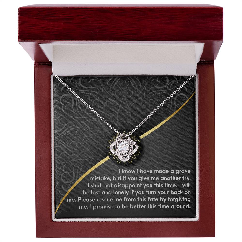 Golden Promise Apology Necklace