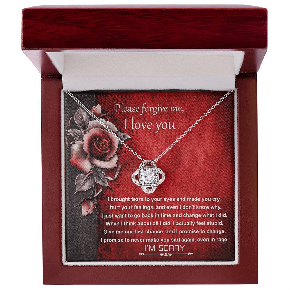 A Lasting Apology Necklace
