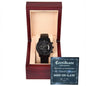 The World's Greatest Son In Law - Black Chronograph Watch