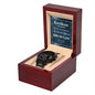 The World's Greatest Son In Law - Black Chronograph Watch