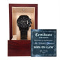 The World's Greatest Son In Law - Black Chronograph Watch